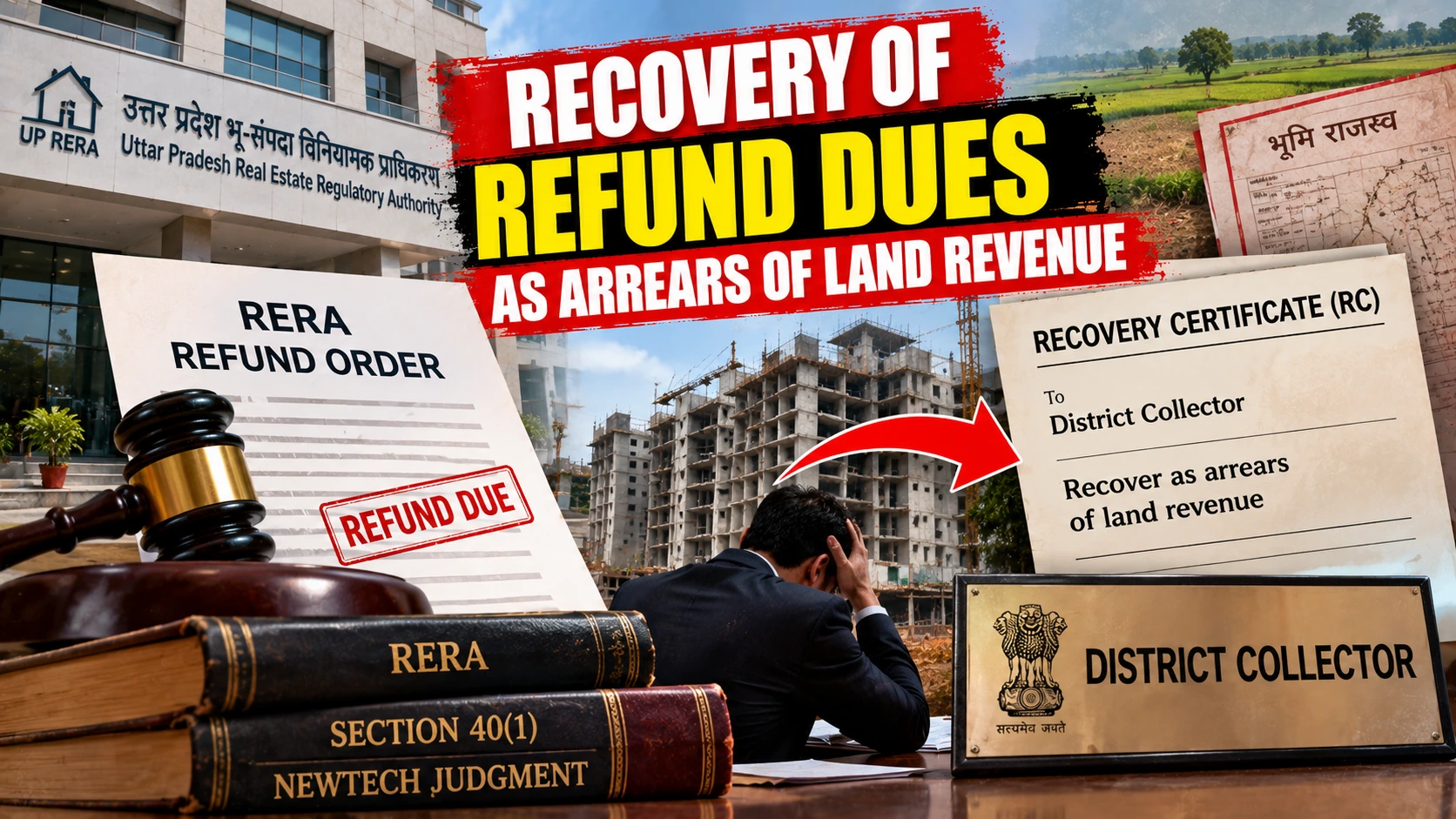 Recovery of Refund Dues as Arrears of Land Revenue